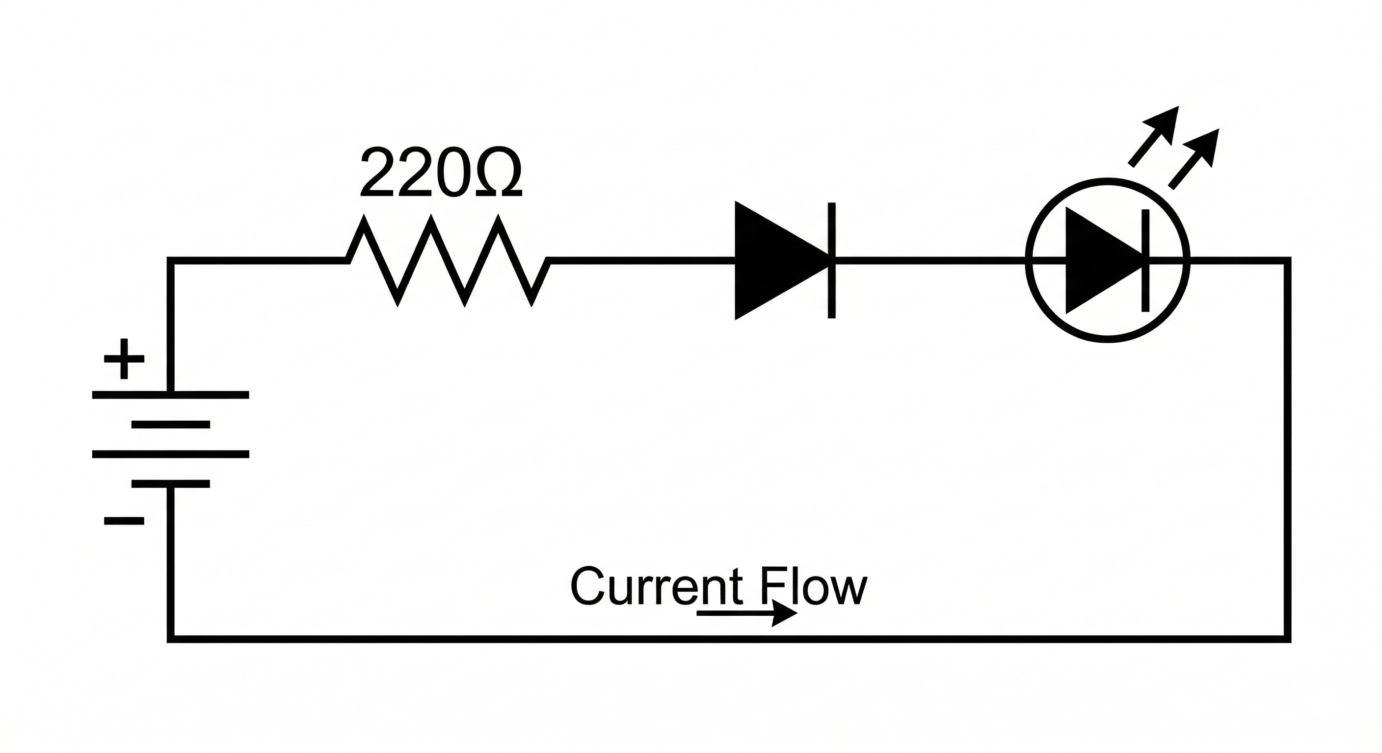 Diode Direction circuit diagram