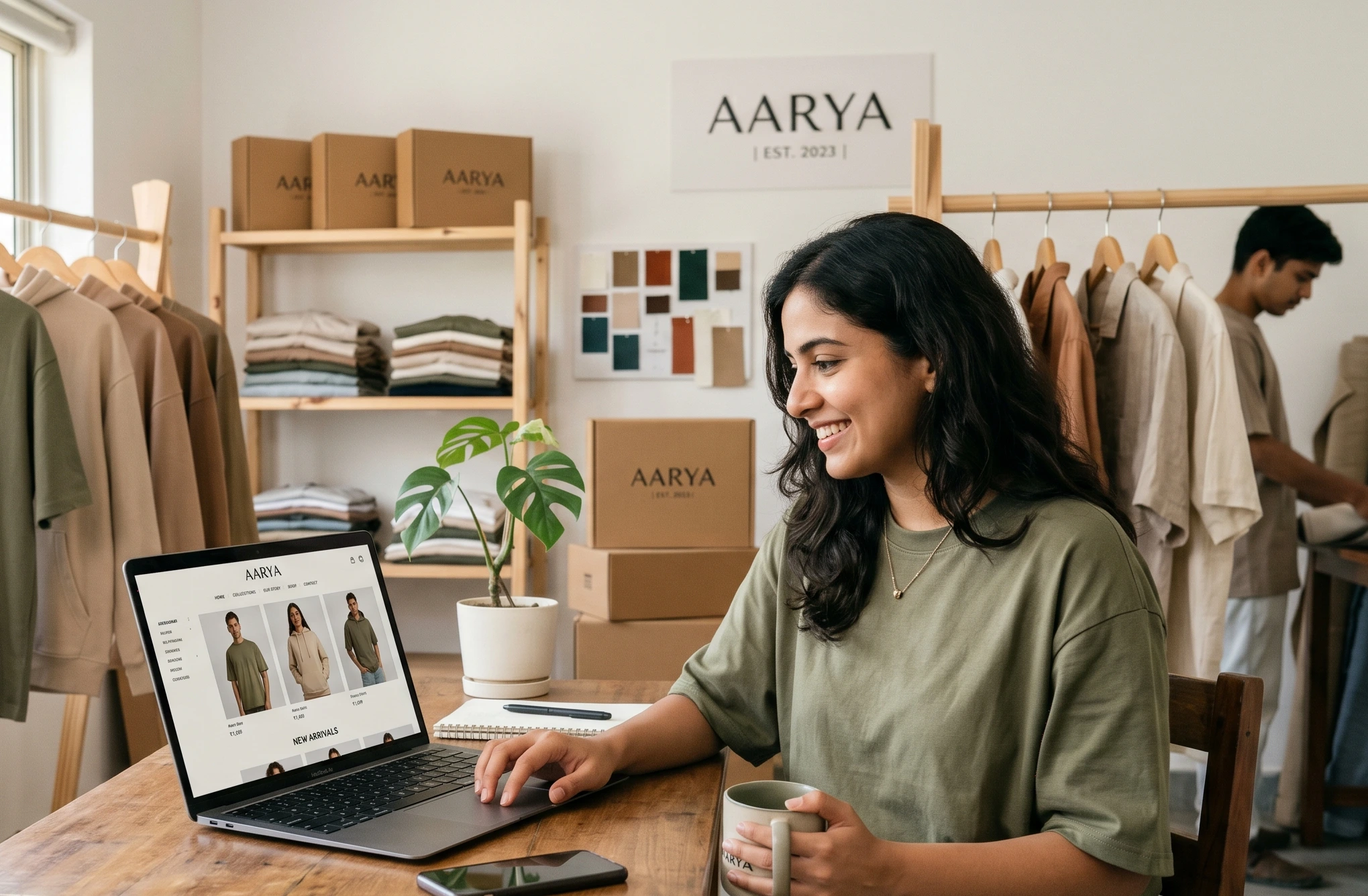 Apparel Business Website